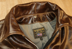 Vanson Model F, Dark Maple Bainbridge, size 40