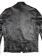 Vintage Brooks Cafe Racer Jacket, Black, size 42