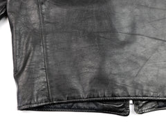 Vintage Excelled Cafe Racer Jacket, Black, size 44