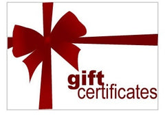 Gift Certificates